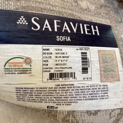 Pretty Safavieh rug (matches runner)