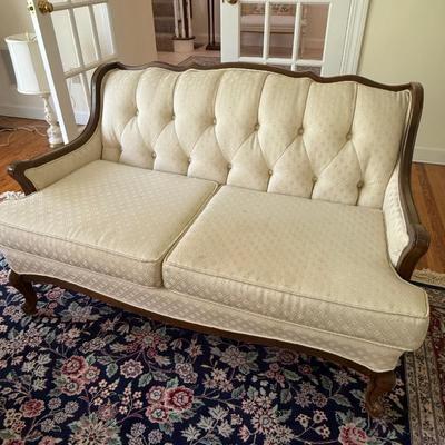 Pretty antique loveseat (matches sofa)