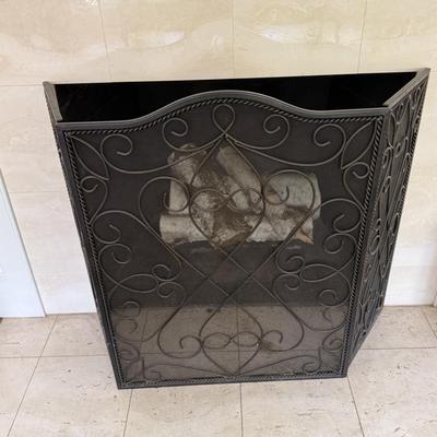 Fireplace screen