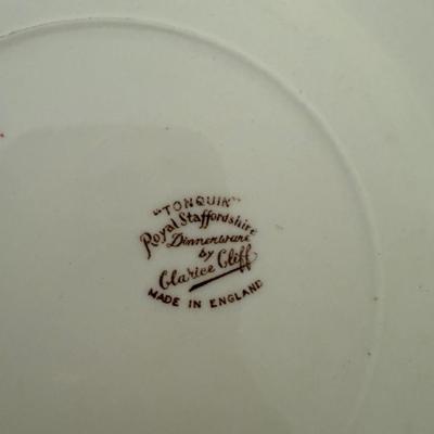 Royal Staffordshire set of Tonquin and platter