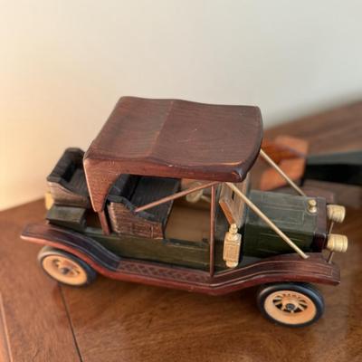 Two fun antique looking decorative items