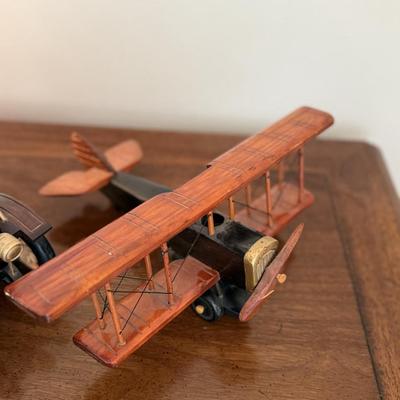 Two fun antique looking decorative items