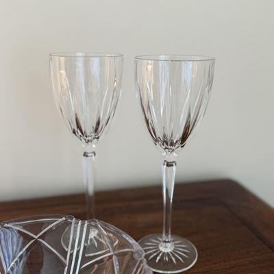 Four beautiful crystal items