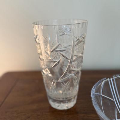 Four beautiful crystal items