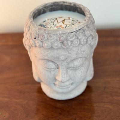 Buddha candle