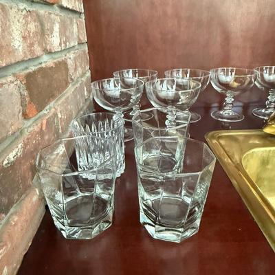 Lot of gorgeous glassware