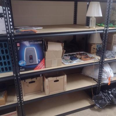 Metal Adjustable Shelving Unit Choice A (See Note Below)