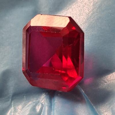 GIA CERTIFIED Lab Grown Ruby 6.94 cts