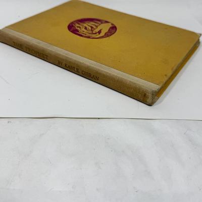 Vintage 1946 Edition Hardback Book: The Prophet by Kahlil Gibran