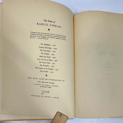 Vintage 1946 Edition Hardback Book: The Prophet by Kahlil Gibran