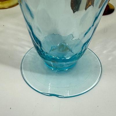 Mixed Vintage Colored Glass various sizes & styles some glow in the dark