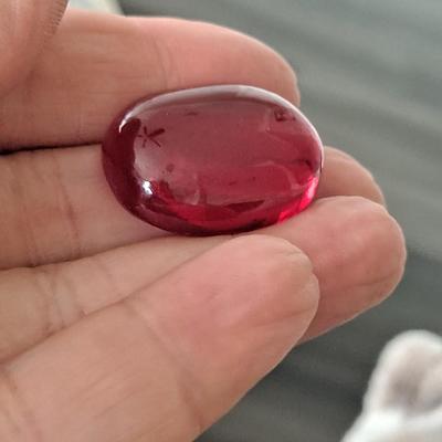 GIA CERTIFIED Lab Grown Ruby 74.98 cts