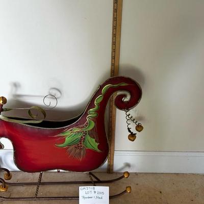 Wonderful Christmas Decor/Reindeer & Sleigh!