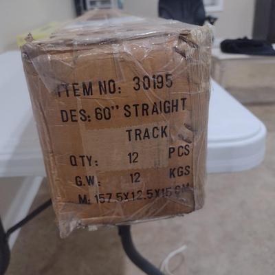 Single Box of 12 pcs 60" Straight G Gauge Model Train Track Choice A