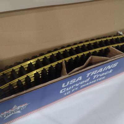 USA Trains Curved Track 10' Diameter 12pcs Equals Full Circle