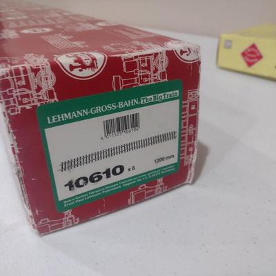 Lehmann-Gross-Bahn Straight Model Train Track 6 pcs
