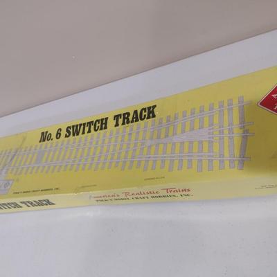 America's Realistic Trains #6 Switch Track Brass