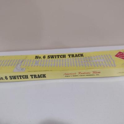 America's Realistic Trains #6 Switch Track Brass