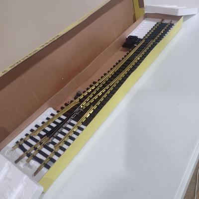 America's Realistic Trains #6 Switch Track Brass