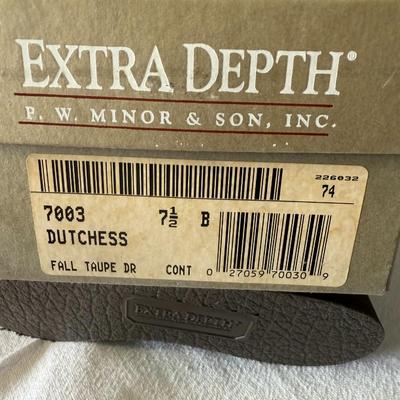 P.W.Minor, Extra Depth Leather Shoes Dutchess 7.5B