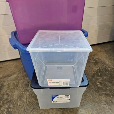 Assorted Storage Bins (G-JS)