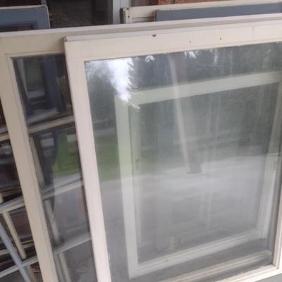 Collection of Window Frames Various Sizes and Types