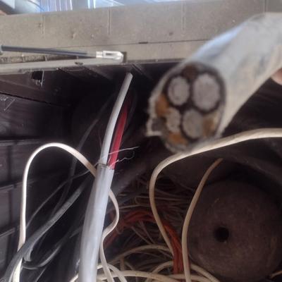 Nice Collection of Copper and Aluminum Wiring (Porch Box Not Included)