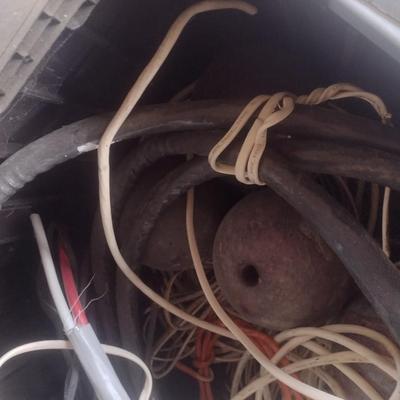 Nice Collection of Copper and Aluminum Wiring (Porch Box Not Included)