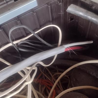 Nice Collection of Copper and Aluminum Wiring (Porch Box Not Included)