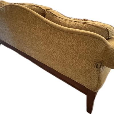 Sofa with Beautiful Wood Trim
