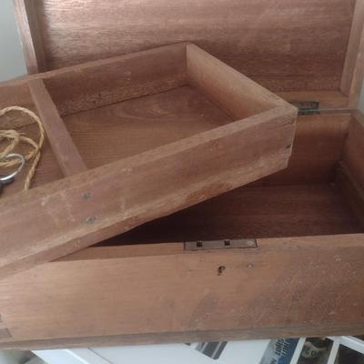 Collection of Wooden Storage and Cigar Boxes