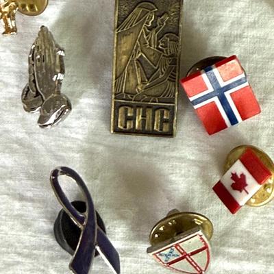 Vintage Jewelry Lot, Pins, watches, necklaces, bracelets, pierced/clip earrings