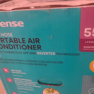 Hisense Full Room Dual Hose Portable Air Conditioner 550 SQ Ft Capacity