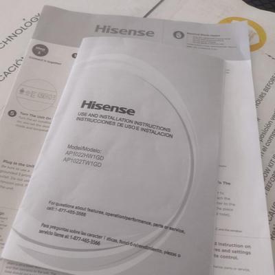 Hisense Full Room Dual Hose Portable Air Conditioner 550 SQ Ft Capacity