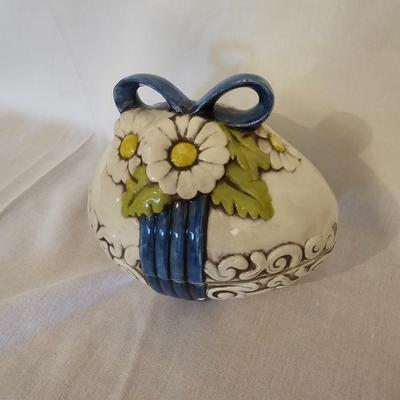 Spring/Easter Home Decor Includes Marble Stone Eggs (G-JS)