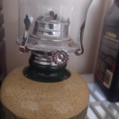 Oil Lantern with Clear Lamp Oil