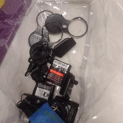 Set of Three Motorola Talkabout Two-Way Radios with Charger