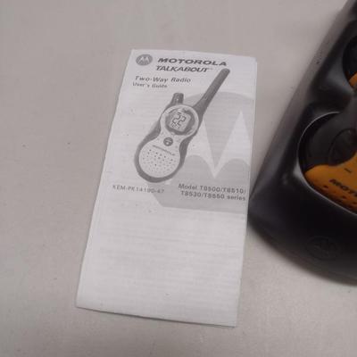 Set of Three Motorola Talkabout Two-Way Radios with Charger