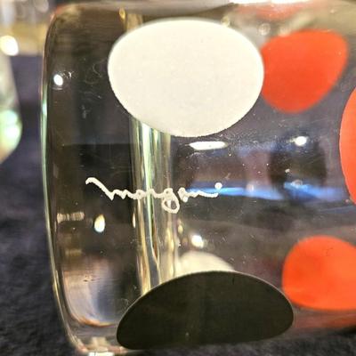 7 Signed Mid Century Morgan Polka Dot Glasses