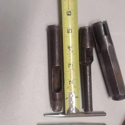 Set of Vintage Arch Punches with Wooden Box