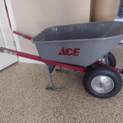 Ace Hardware Metal Pan Wheelbarrow