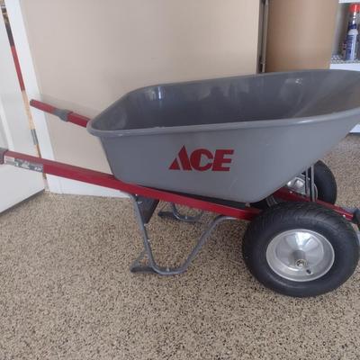 Ace Hardware Metal Pan Wheelbarrow