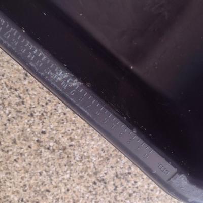 Large Rubber Tub with Boot Mat