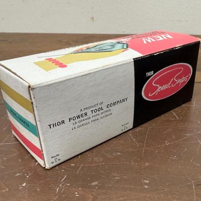 Vintage Thor Speed Snips Electric Scissors