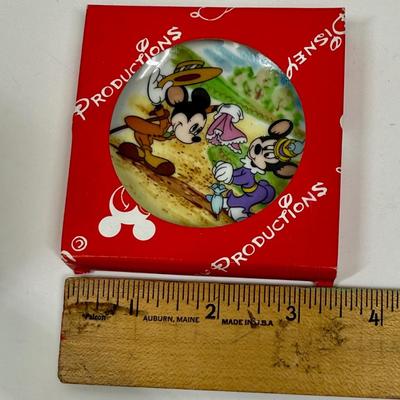 Walt Disney Production Collectible Plate: Mickey and Minnie, "Nifty Nineties - 1941"