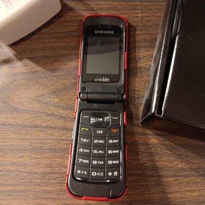 SUPERDISK USB DRIVE FOR MACINTOSH, 3 DRAWER ORGANIZER AND A SAMSUNG FLIP PHONE