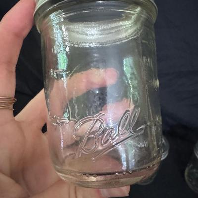 Ball Mason Canning Jars, World Market Spice Tins, and Other Storage Containers (K-DZ)
