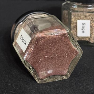 Ball Mason Canning Jars, World Market Spice Tins, and Other Storage Containers (K-DZ)