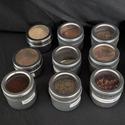 Ball Mason Canning Jars, World Market Spice Tins, and Other Storage Containers (K-DZ)