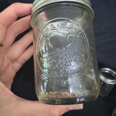 Ball Mason Canning Jars, World Market Spice Tins, and Other Storage Containers (K-DZ)